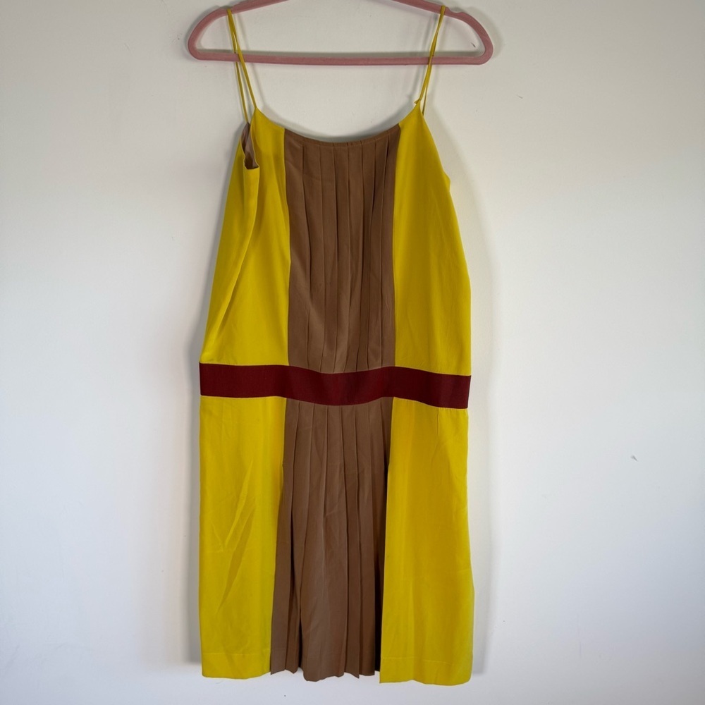 Erika Cavallini Semi-Couture silk miniskirt dress size 42EUR/10 US
